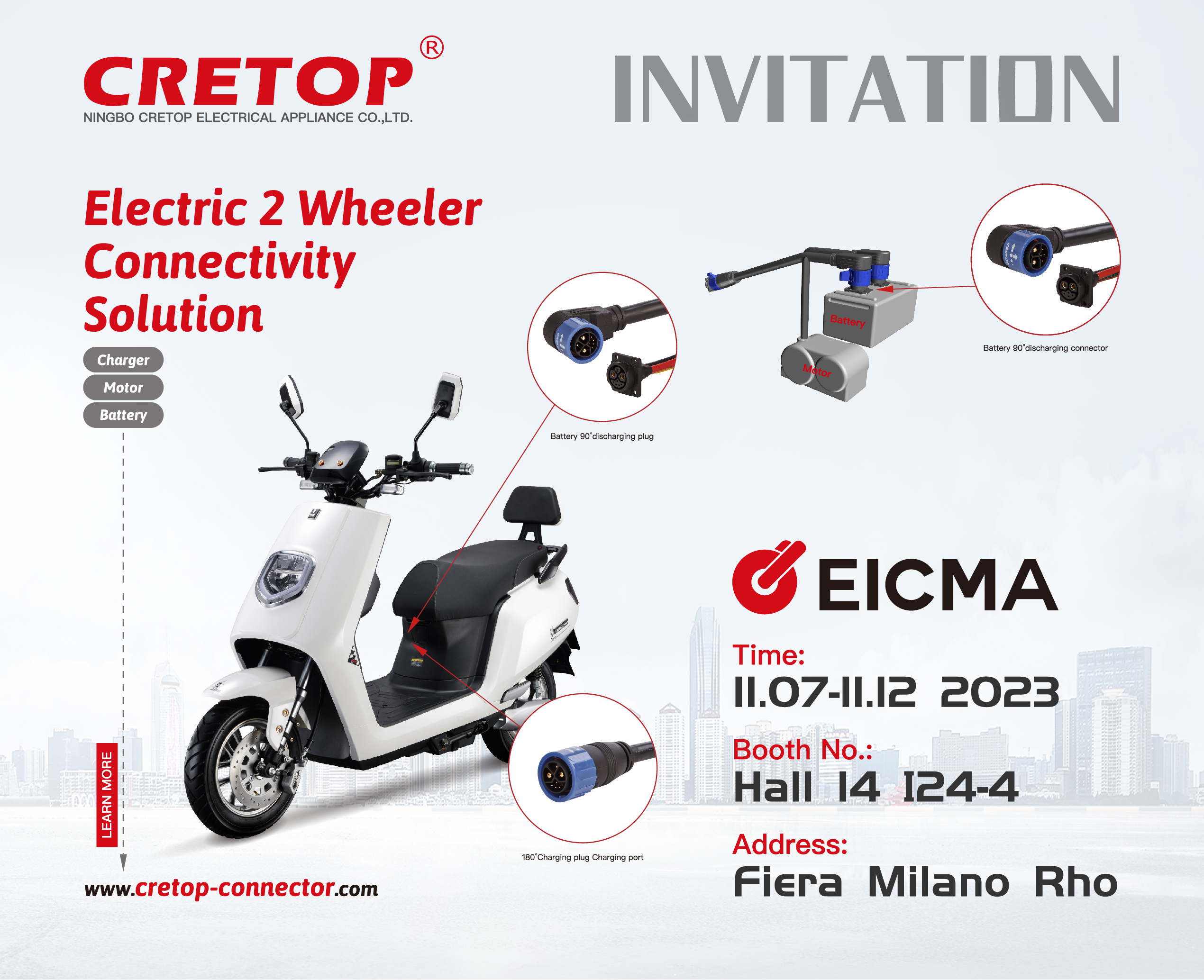 Invitation til EICMA 2023